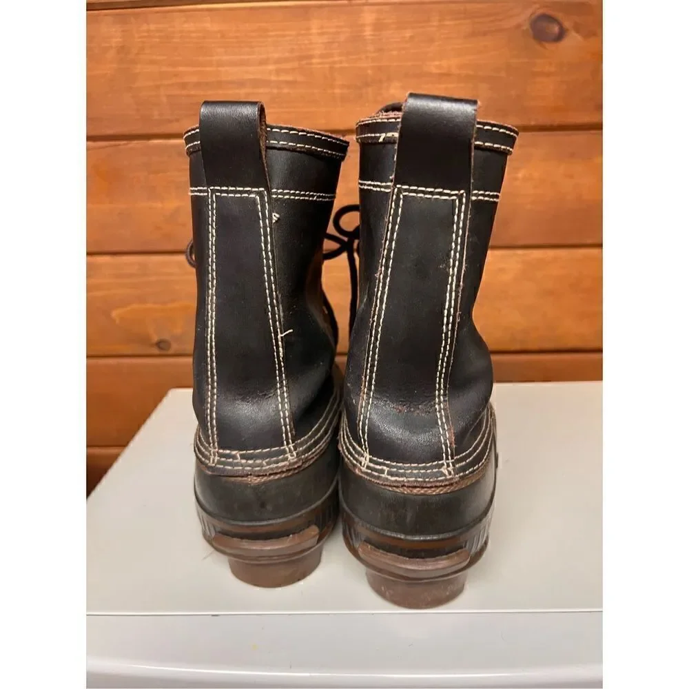Rugged Outback Thinsulate Duck Boots Sz 7 black